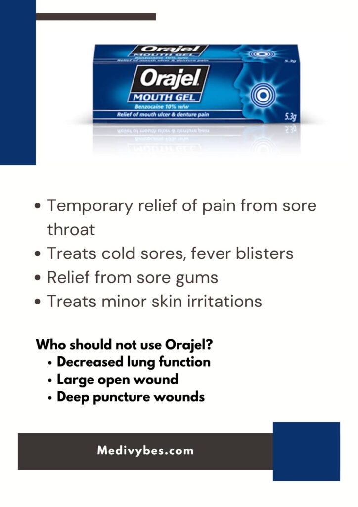 uses of orajel